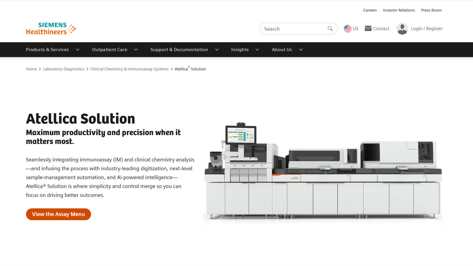 6. Siemens Atellica CH Analyzer